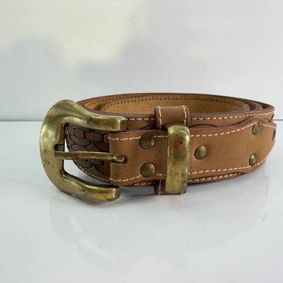 Denver Accessories - Denver Heavy Leather Belt – Genuine Thick Leather – Colorado Style